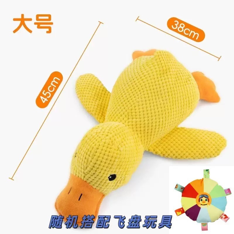 Large duck flying disc-random style
