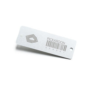 Etal-placas de identificación de número de serie grabadas, código de barras, etiquetas de activos de aluminio - Product Image 4