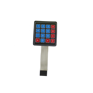 Venta caliente 16 teclas interruptor de membrana teclado 4x4 matriz teclado Panel de Control para Kit electrónico DIY - Product Image 6