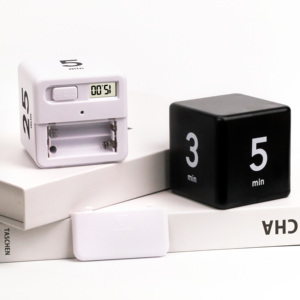 Neueste Küchen würfel Timer Smart Dice Timer Zeit management Schwerkraft sensor Flip Timer für Übungs arbeit Yoga Study Cook