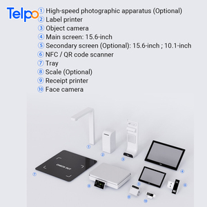 C50 WiFi/BT/Ethernet reconocimiento de objetos Android POS en venta al por menor - Product Image 6