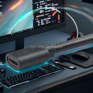 Personalizado 1M Micro USB macho hembra tipo C Cable DE DATOS chaqueta de PVC funciones de alimentación de carga rápida para teléfonos móviles dispositivos tipo C - Product Image 6