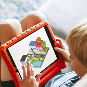 ODM Smart Tablet mit Silikon hülle Kinder Tablet Kinder kontrolle Kinder Tablet 10 Zoll Spiel Apps - Product Image 1