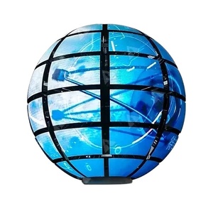 高リフレッシュレート360度直径1.5m球形スクリーンボール<span class=keywords><strong>Led</strong></span>壁ラウンド広告球形状