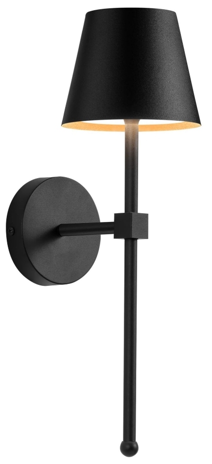 Applique murale noire