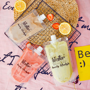 30ml 50ml 100ml 200ml 300ml 500ml <strong>1L</strong> 6oz 8oz Portable Doypack Liquid <strong>Juices</strong> Pouch Custom