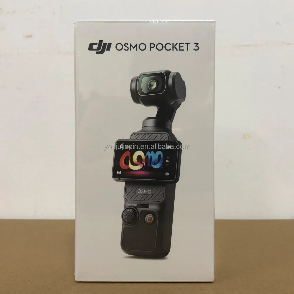 Brand New DJI Osmo Pocket 3 Vlogging Câmera Vlogging Câmera com 1 "CMOS 4K 120FPS Vídeo 3-Axis Estabilização Focagem Rápida