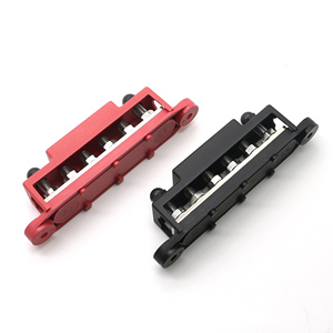 High Quality Marine Electric <strong>Busbar</strong> 4 Stud <strong>3</strong>/8&quot; M10 Post Battery Power Distribution Terminal Block - Product Image 5