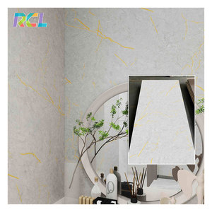 RCL PVC UV Marmorplatte Großhandels preis Wasserdichte 3D PVC Wand verkleidung Verkleidungen für Wand dekoration dekorativ - Product Image 1