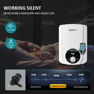 Siêu mỏng công nghệ cao tiết kiệm tiền Cải Cách mới 3.5kW 110V điện tankless Máy nước nóng với máy bơm - Product Image 5