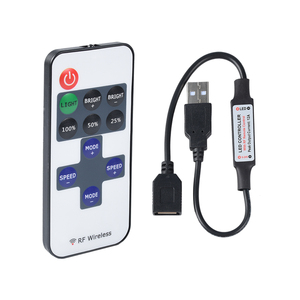 LED-Streifens teuerung Mini-Dimmer RF-Fernbedienung DC 5V 12V 24V Controller Für LED 5050 2835 Strip Single Color