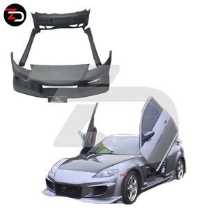 RX82003から2012モデル用のグッドフィットメントベイルサイドスタイルボディキットフロントバンパーリアバンパーサイドスカート - Product Image 1