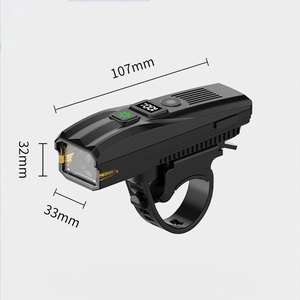 Taikoo USB có thể sạc lại đèn pha cho xe đạp mạnh mẽ LED Đèn xe đạp với USB sạc - Product Image 3