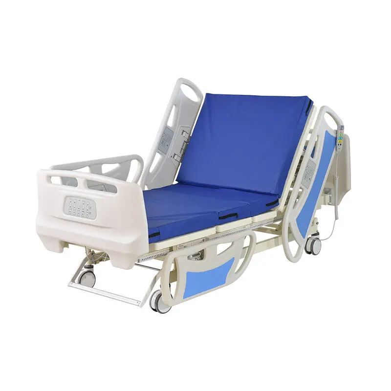 Luxury Multi-function Patient Weighting function Scale CPR Electric 5 Function icu Bed Medical Electric ICU Hospital Bed