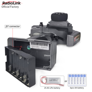 Radiolink RC6GS V3 7 Channels Pistol Transmitter and <strong>Receiver</strong> R7FG 2.4Ghz Radio Controller for Remote Control <strong>RC</strong> Car/Bait Boat
