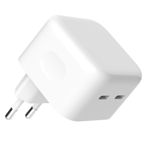 Cheapest Us Eu Uk Plug Pd 35w Fast Charging Usb Type C Dual Port Wall Power Adapter for Iphone <strong>Apple</strong> - Product Image 3