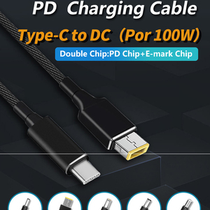 ניילון צמה חוט pd 100w סוג c זכר ל dc 2507/3011/מתאם נתונים כבל מתאם 35135/40135 נפח יציאות muit ממיר חוט 180 ס "מ עבור מחשב נייד