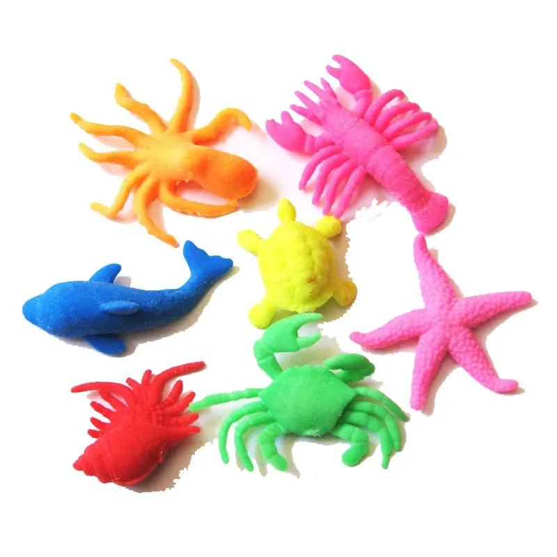 new arrived 200g tpr magic growing sponge toys 7cm grow in water toys fish