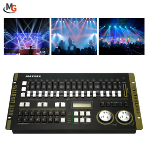 ราคาโรงงาน 384 ช่อง Dmx 512 Controller LED หรี่คอนโซลไฟเวทีคอนโซล DMX Controller