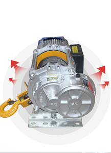 ลิฟต์ปลอกอลูมิเนียมเครื่องกว้าน220V สำหรับเครนขนาดเล็ก500/1000กก. 30ม. 60ม. - Product Image 2