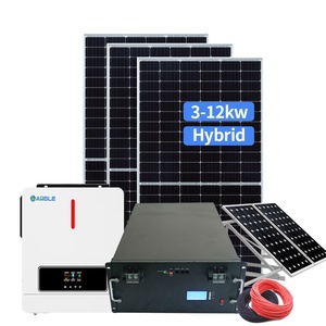 Lang Le petit système de production d'énergie solaire domestique ensemble complet générateur de panneaux photovoltaïques 220V stockage d'énergie hors réseau