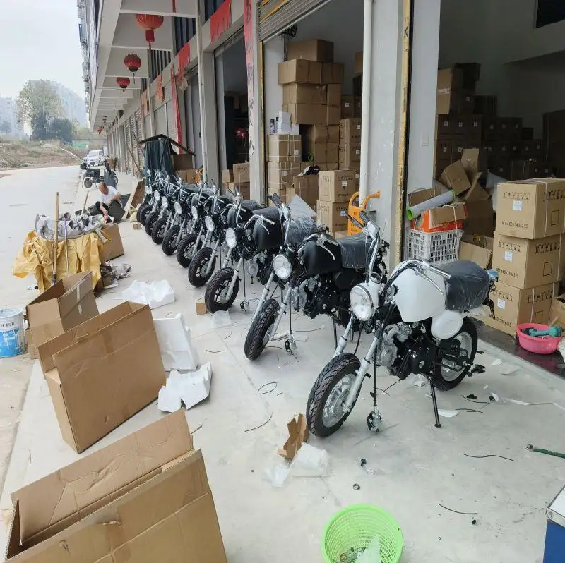 China Yongkang Fábrica Atacado de Alta Qualidade Dirt Bike Motocicleta 125cc Monkey Bike com CE
