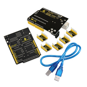 Keyestudio สำหรับ Arduino ชุด CNC /cnc SHIELD V3.0 + สำหรับ U NO R3 + 4ชิ้น A4988 driver/grbl เข้ากันได้
