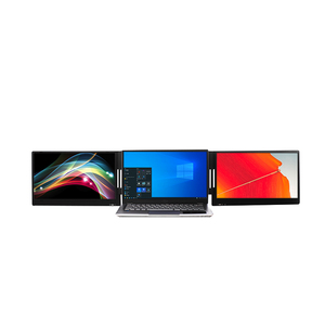 Professional Triple Screen Laptop - 14&quot; Portable Monitor Extender for Business, Screen Computer with Dual <strong>Display</strong> <strong>Function</strong> - Product Image 6