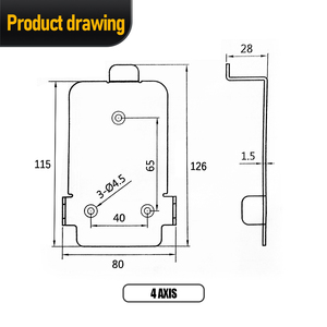 Generatore manuale di impulsi manuale con arresto di emergenza a 6 assi HLTNC che utilizza encoder fotoelettrico utilizzato per macchine utensili CNC - Product Image 4