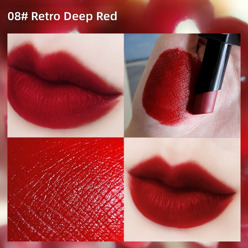 08 retro rojo intenso