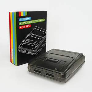 Guscio di ricambio trasparente per gioco retrò compatibile con cartuccia SNES nordamericano per Super Famicom Console accessori Super NES - Product Image 6