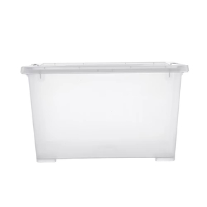 חדש 30l בגדים מפלסטיק שקוף 30l אחסון חטיפים עם מכסה