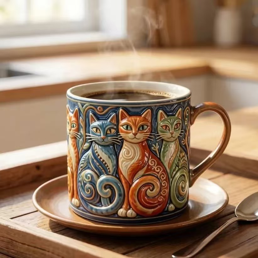 Tazza gatto magico 11oz