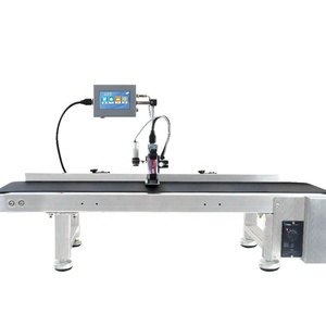 T110E高速タイプライター印刷ロゴ日付ロット番号カウントミニコンベヤー包装自動インクジェットプリンター - Product Image 1