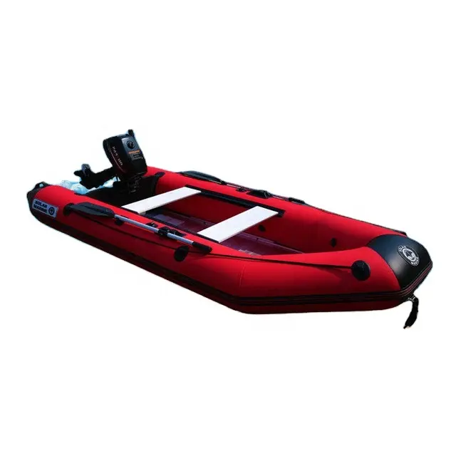 Solarmarine Perahu Dayung Tiup Profesional, Kayak Pancing Tahan Aus, Perahu Tiup Aluminium Lantai 3-9 Orang