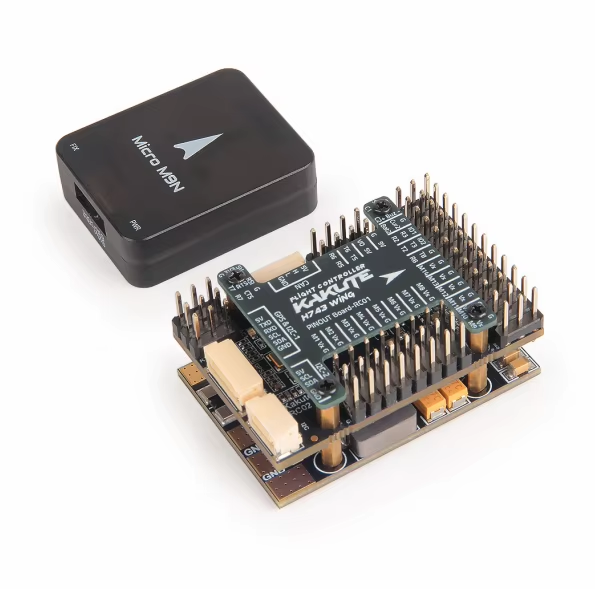 Ensemble Kakute H743 Wing (avec connecteur à broches) et Micro M9N GPS