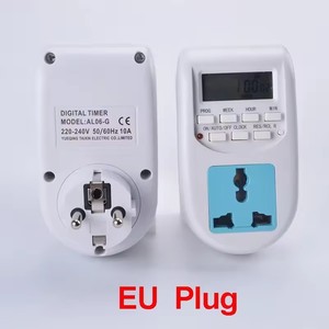 Timer digitale interruttore del tempo con presa Regno Unito EU settimanale programmabile elettronico digitale interruttore Timer Display LCD 220V 50Hz 10A - Product Image 4