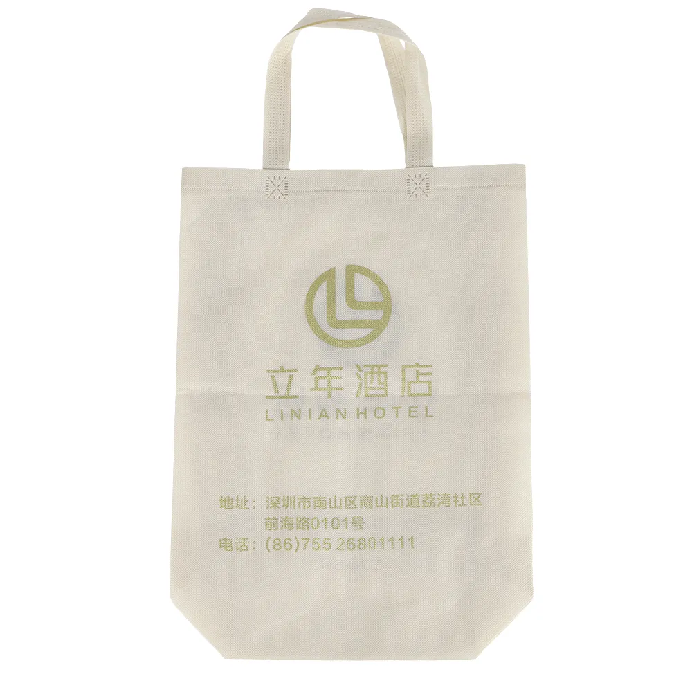 Высококачественная рекламная недорогая переработанная складная сумка для покупок, полипропиленовая Нетканая сумка