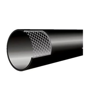 High Pressure Wire Reinforced Composite <strong>Cable</strong> Pipe Custom Quality HDPE <strong>Hose</strong> for Mining Durable Bolt Plate &amp; Safety Features - Product Image 3