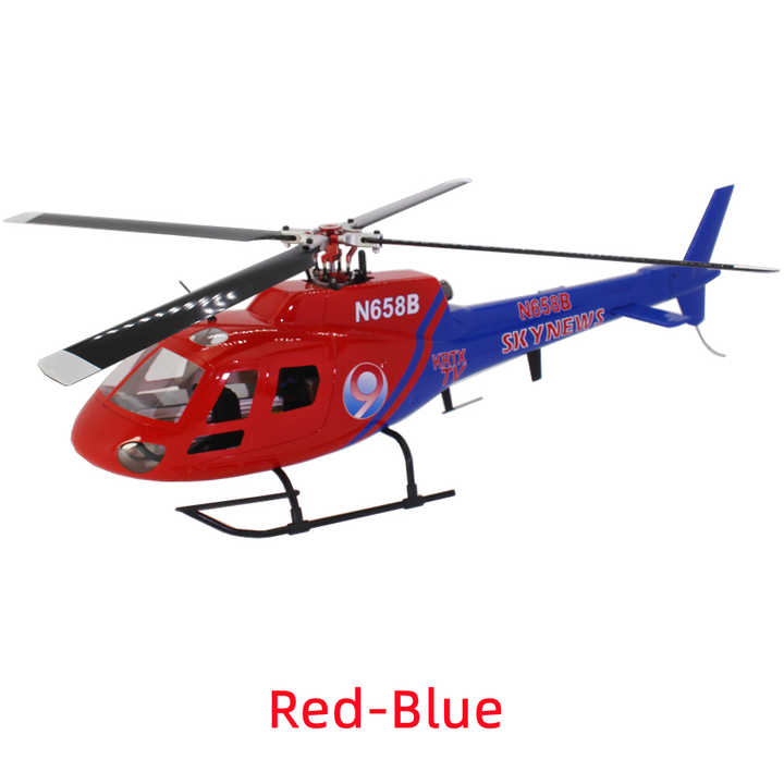 FLISHRC FL450 Roban AS350 Squirrel Size Helicopter Scale Four Rotor Head 6CH GPS With L7 Flight Controller BNF Not FLY WING