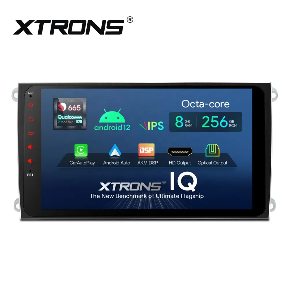 XTRONS 9 นิ้ว 8 + 256GB Android12 นําทางGPSสําหรับPorsche Cayenne 2003-2010 หน้าจอCarplay AA 4G LTEวิทยุAndroidรถสเตอริโอ