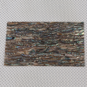 Beliebte natürliche Handwerk Muscheln glänzend Tabaklar Perlmutt Abalone Muschel blatt Paua Abalone Muschel blätter - Product Image 4