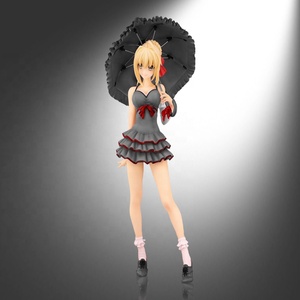 หุ่นแอ็กชันเกมญี่ปุ่น Fate Stay คืนนี้ OEM PVC รูปสาวอะนิเมะของเล่น