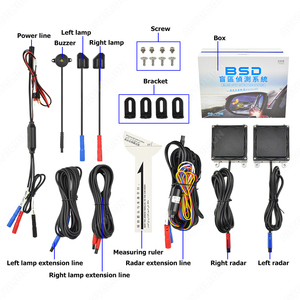 Sensores universales de microondas de 77GHz Kit de sistema de monitoreo de punto ciego para evitar colisiones