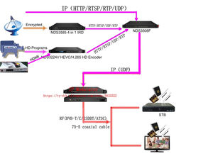 Promotions udp rtp Multicast zu Unicast hls http RTSP RTP zu udp IP Protocol Converter IPTV Gateway - Product Image 5