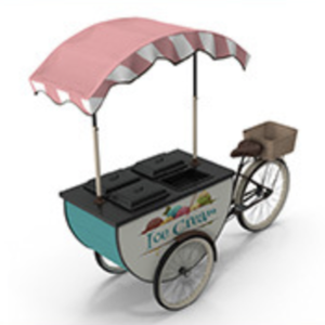 Tay đẩy trái cây sữa đồ uống hiển thị giỏ hàng Snack nước trái cây thực phẩm giỏ hàng <span class=keywords><strong>Ice</strong></span>-<span class=keywords><strong>Cream</strong></span>-<span class=keywords><strong>Cart</strong></span> xe đẩy - Product Image 3