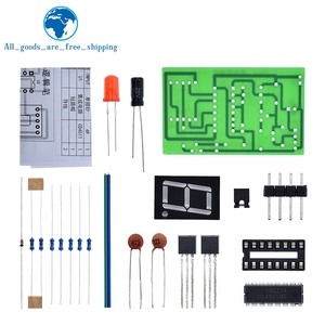 TZT DIY LED Pcb Digital Display LED Logic Pen Electronic <strong>Kit</strong> High and Low Level Test <strong>Circuit</strong> Soldering Practice Board <strong>Kit</strong> - Product Image 5