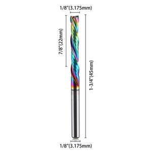 Diş freze kesicisi Crowns 4 flüt Tungsten çelik freze kesicisi diş kesici - Product Image 6