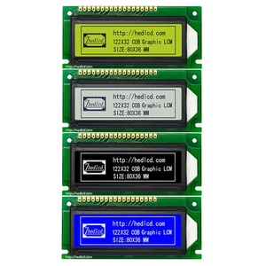Venta del fabricante 2,5 "80x36MM 12232 122x32 Módulo de panel de pantalla LCD gráfica con interfaz paralela SED1520 SBN1661G - Product Image 1