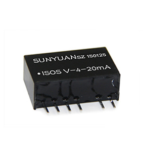 Convertidor de señal aislada montado en riel DIN Salida de 4-20mA Entrada de 0-5V/0-10V/0-75mV para programación PLC y control industrial - Product Image 3